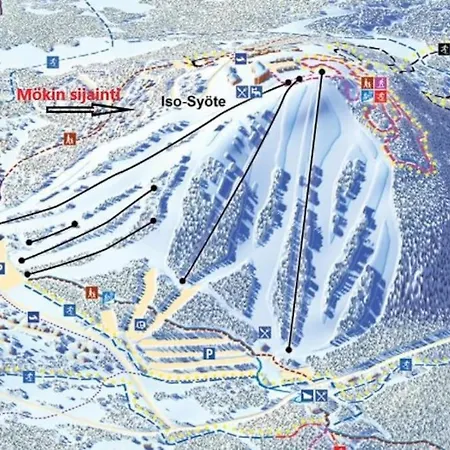 Ferienhaus Naekoealahuoneisto Ketunpolku Syöte