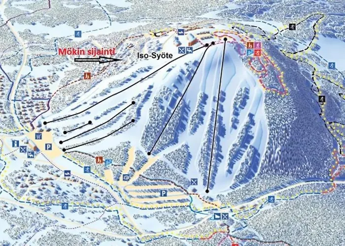 بيت للعطل Naekoealahuoneisto Ketunpolku Syöte